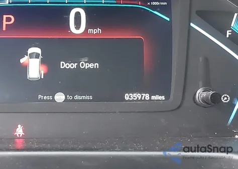 2020 Honda Odyssey Ex-L/Ex-L W/Navi Res z USA, uszkodzony, nr VIN 5FNRL6H74LB018302